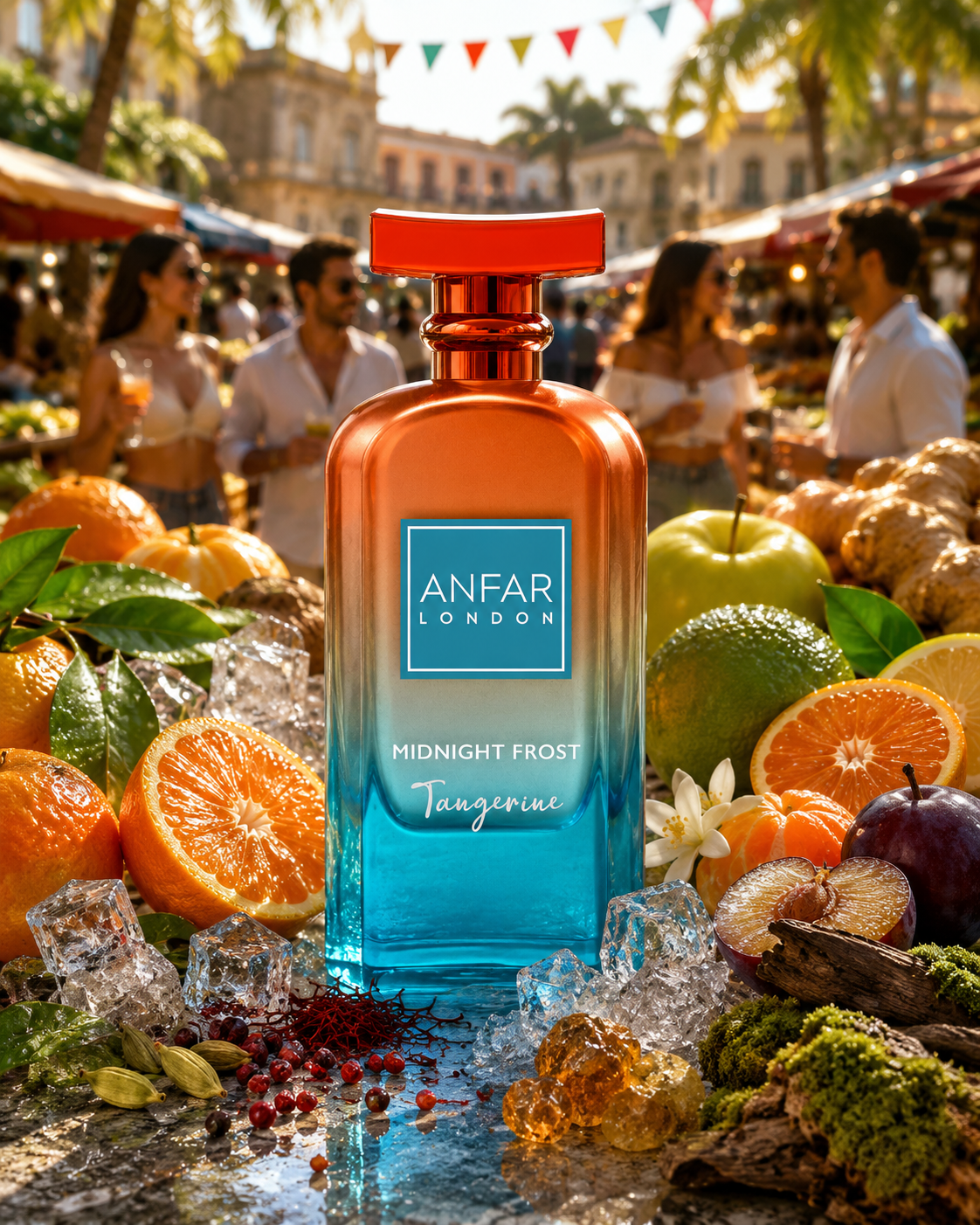 Midnight Frost Tangerine Eau de Parfum 100ml | Anfar London