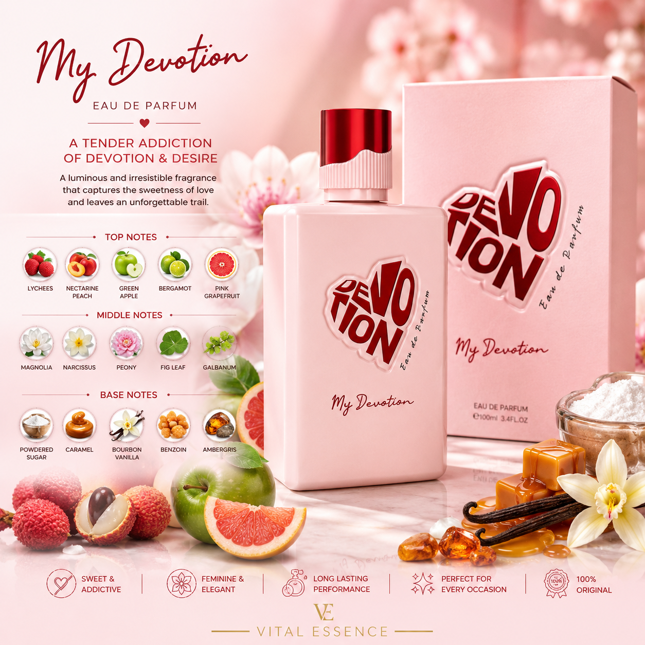 My Devotion Eau de Parfum 100ml | Fragrance World
