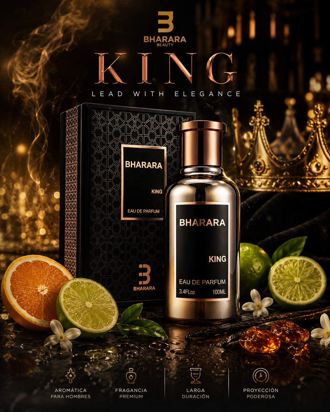 Bharara King Eau de Parfum 100 ml | Para Hombre