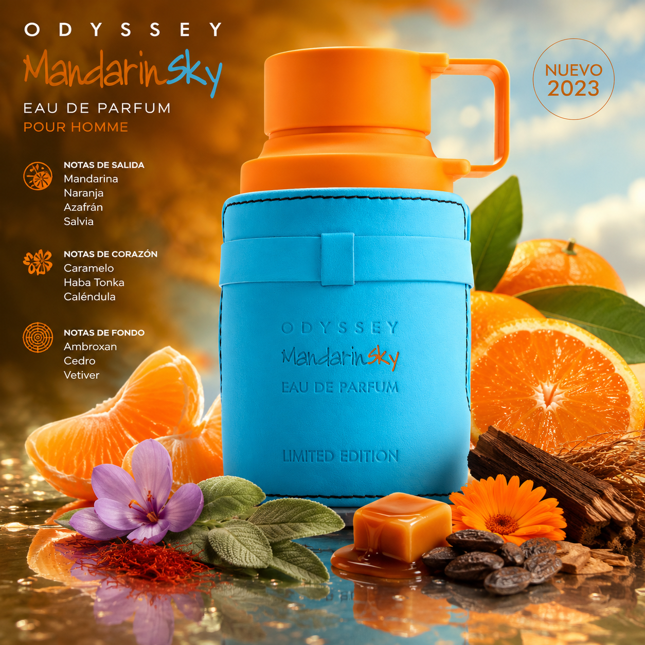 Armaf Odyssey Mandarin Sky Eau de Parfum 100ml | Hombre
