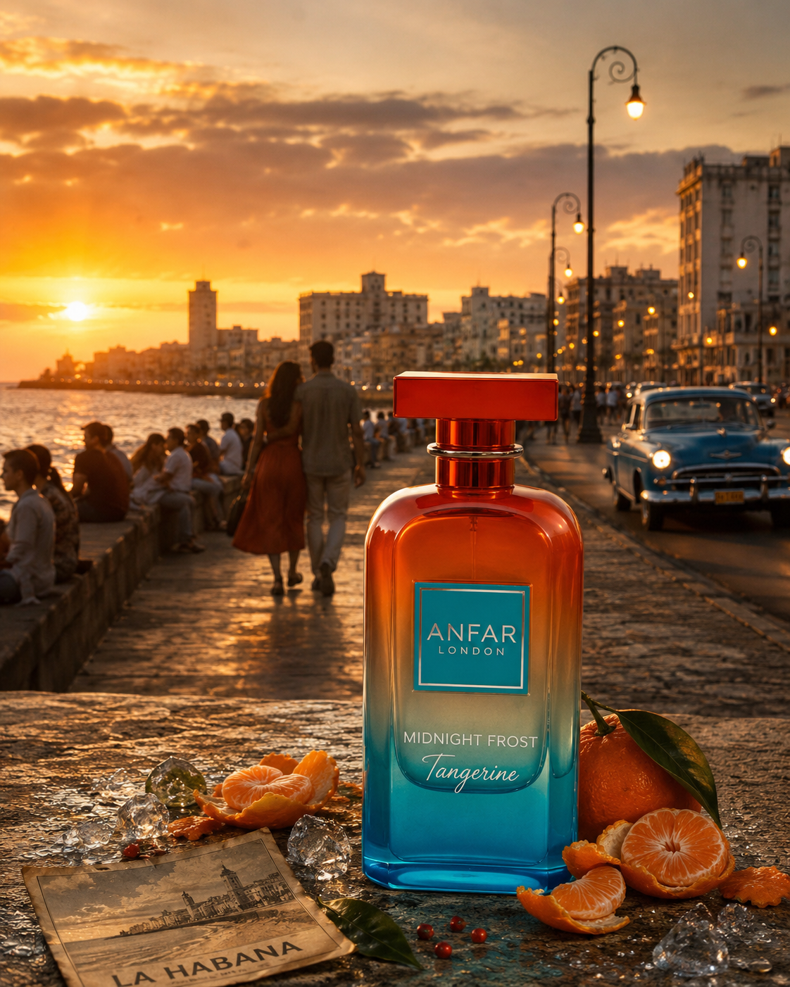 Midnight Frost Tangerine Eau de Parfum 100ml | Anfar London